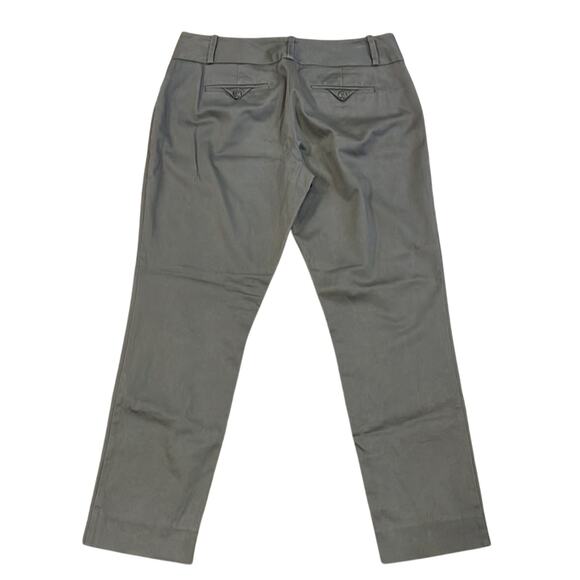 THE LIMITED Grey Sleek Mid Rise Straight Leg Dress Pants Size 4 - Picture 3 of 9